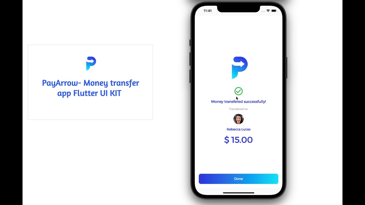 PayArrow- Money transfer app Flutter UI KIT