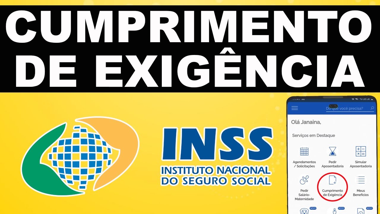 Cumprimento de exigência INSS