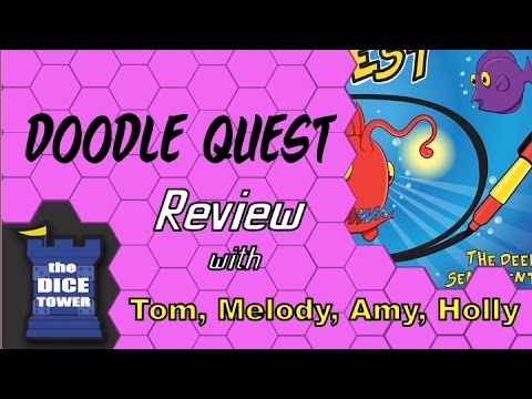 Dice Tower Girl Reviews - Doodle Quest
