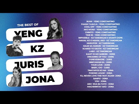 The Best of Yeng Constantino, KZ Tandingan, Juris, & Jona | Non-Stop