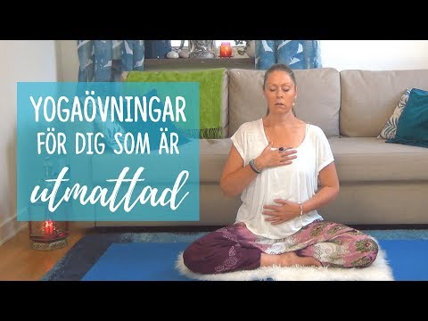 Yoga för dig som har utmattningssyndrom