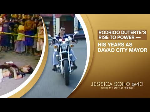 Rodrigo Duterte’s Rise to Power — His Years as Davao City Mayor | Jessica Soho @40