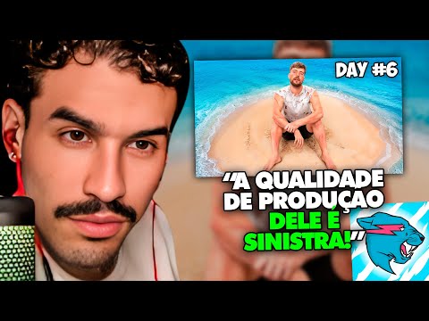 STAG REAGE: 7 DIAS PRESO NUMA ILHA! - MR BEAST | Clipes do Stag