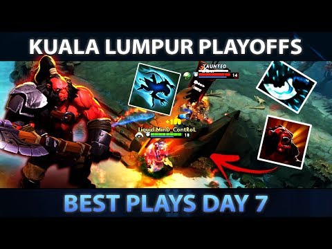 KUALA LUMPUR MAJOR - Best Plays of Day 7 [Playoffs] - Dota 2