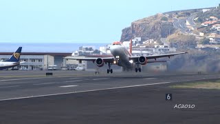 ✈️ Exciting Takeoffs at Madeira Airport 🌴 | Ultimate Adventure! 🛫 #AvGeek #MadeiraSpotting