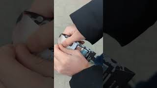 Opening a pack of train cards in front of a train.#pokemonchannel #train #pokemoncards #tradingcards