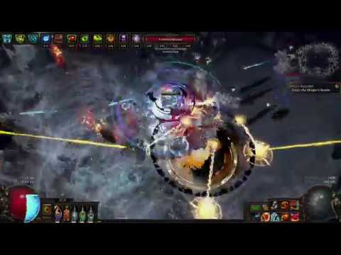 PATH OF EXILE - 3.7 Legion - cast on crit cospris ice nova cyclone assassin (Corrupted Soul)