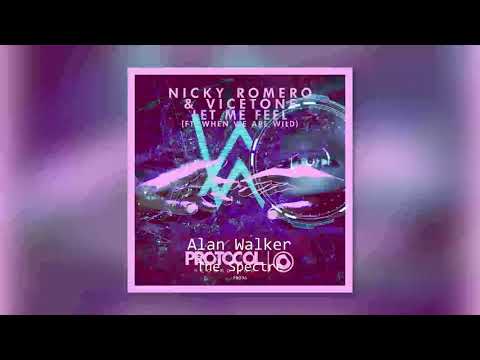 Alan Walker x Nicky Romero & Vicetone ft. When We Are Wild - The Spectre x Let Me Feel (MXS Mashup)
