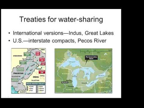 水衝突與外交。跨界衝突和流域間的轉讓。 (Water Conflicts and Diplomacy: Trans-boundary Conflicts and Interbasin Transfers)