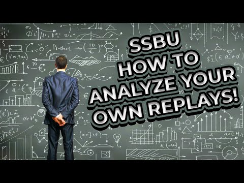 SSBU How To Analyze Your Own Replays!