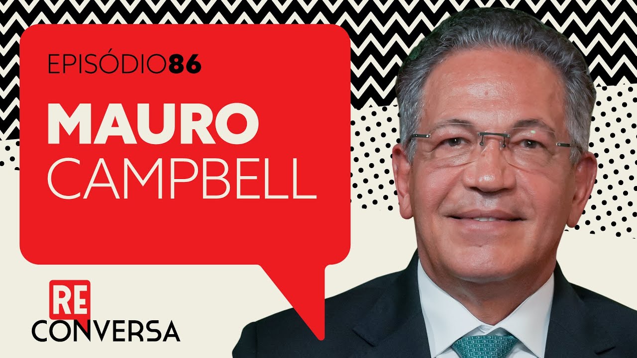 Mauro Campbell, corregedor do Conselho Nacional de Justiça, com Reinaldo e Walfrido. Reconversa 86