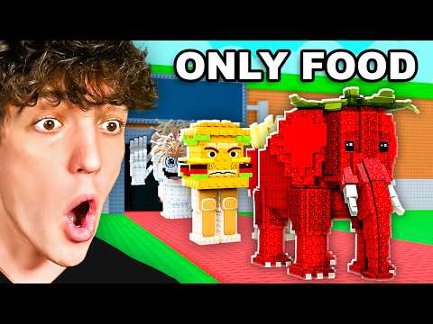 $0 To $1 Trillion With FOOD ONLY BRAINROTS..