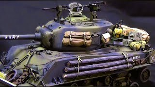 Painting the M4A3E8 "Easy 8" Fury Sherman with Full Interior (RFM 1/35)