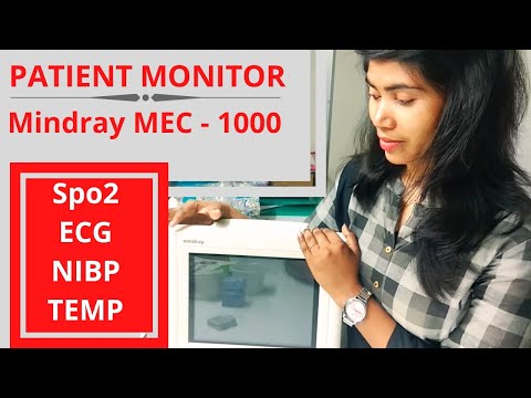 Patient Monitor | Mindray | Mindray MEC-1000 | Marathi | Diagnotherapy