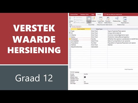 Gr 12 - Mod 5.1 Verstek waarde