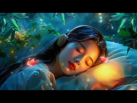 Fall Asleep In Less Than 3 Minutes ★︎ Healing of Stress, Anxiety and Depression ★︎ MELATONIN RELEASE