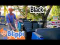 Learn Colors With Blippi And Meekah At The Theme Park Blippi S Colorful Fun Blippi Adventures