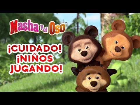 Masha y el Oso 🐻👱‍♀️ ¡Cuidado! ¡Niños Jugando! 🚸🎈 Colección de dibujos animados ✨ Masha and the Bear