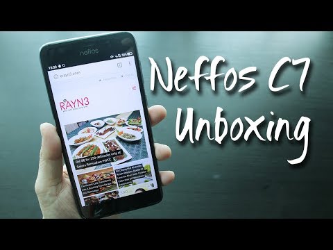 Neffos C7 Unboxing | Neffos C7拆箱