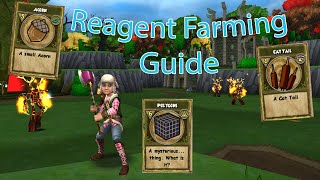 Wizard101 Reagent Farming Guide (Polygons, Scrap Iron, Acorns, Mist Wood, Cat Tails)