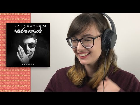 ALEXA REACTS to SARAGAYE (සරාගයේ) Music Video | Sanuka
