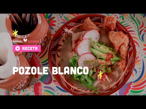 Receta rápida de POZOLE BLANCO