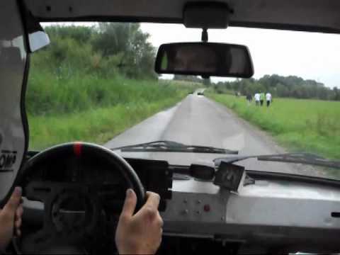 KJS Rajd Biecki Onboard fiat 126p  Adam Gawlak / Piotr Sokołowski OS Korczyna