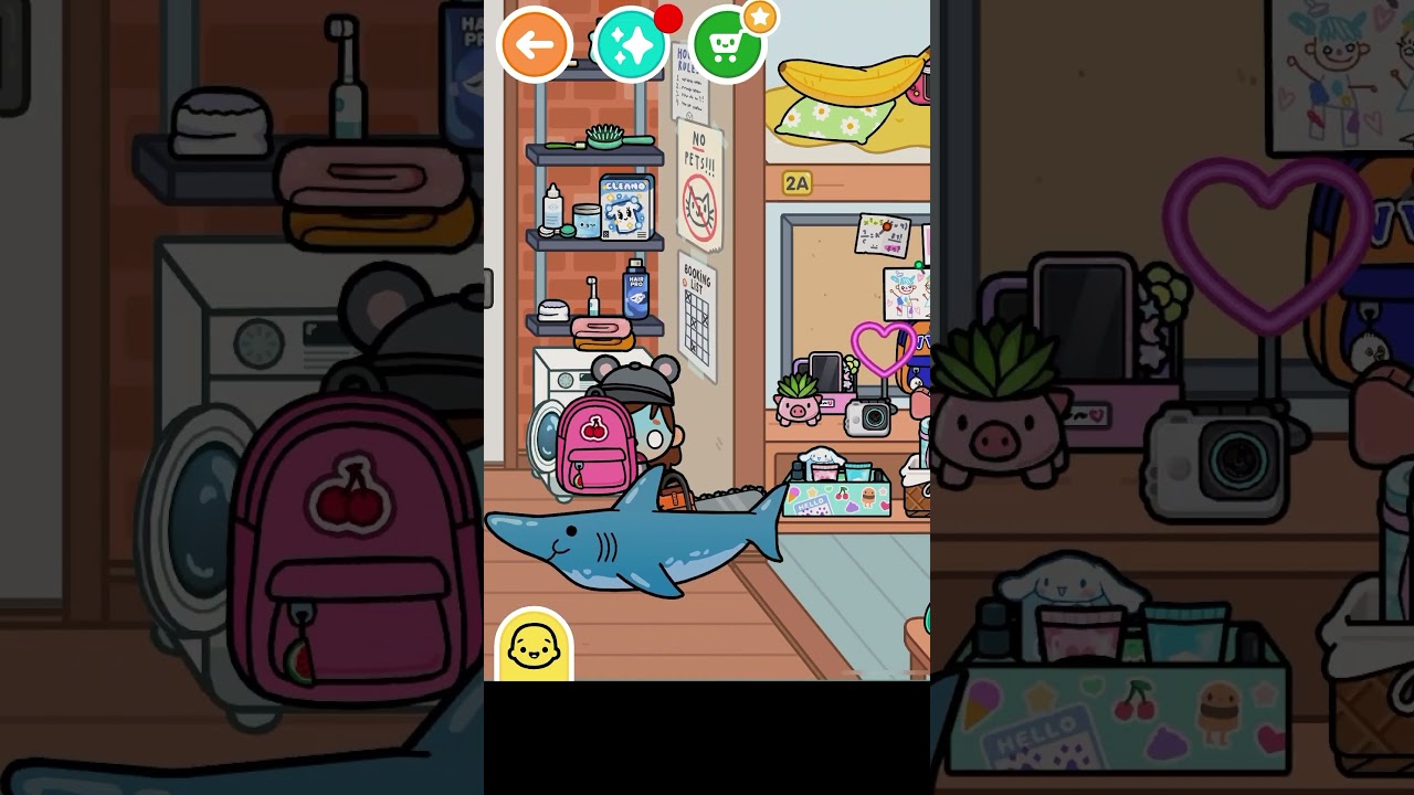 サメとチェーンソーが待ち合わせに遅刻【トッカライフワールド/Toca Life World/Toca Boca】 #tocaboca #tocatocachallenge