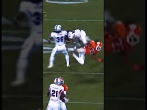 MONSTER HIT BY DJ SWEARINGER! #nfl #gamecocks #football #sec #southcarolina #hit #monster #clemson