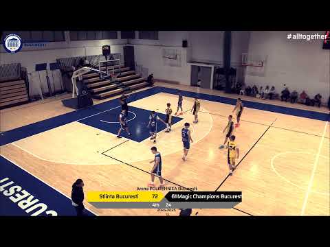 LIVE CN U17🏀CSU Știința Politehnica București - CS Magic Champions Bucuresti