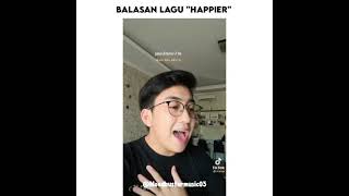 Download lagu BALASAN LAGU 'HAPPIER' VERSI COWOK mp3