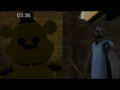 Bald Revenge - Granny vs Baldi + Freddys mod + Scary Ending Android Mobile Gameplay