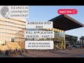 Technical University of Darmstadt | Application Procedure | No IELTS | No Application Fee | Part 2