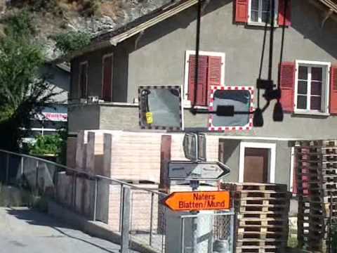 Busrit Zwitserland Brig-Blatten deel 1 8 juli 2010 11.05