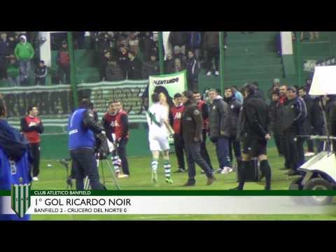 Banfield 2 - 0 Crucero del Norte / Gol de Ricardo Noir