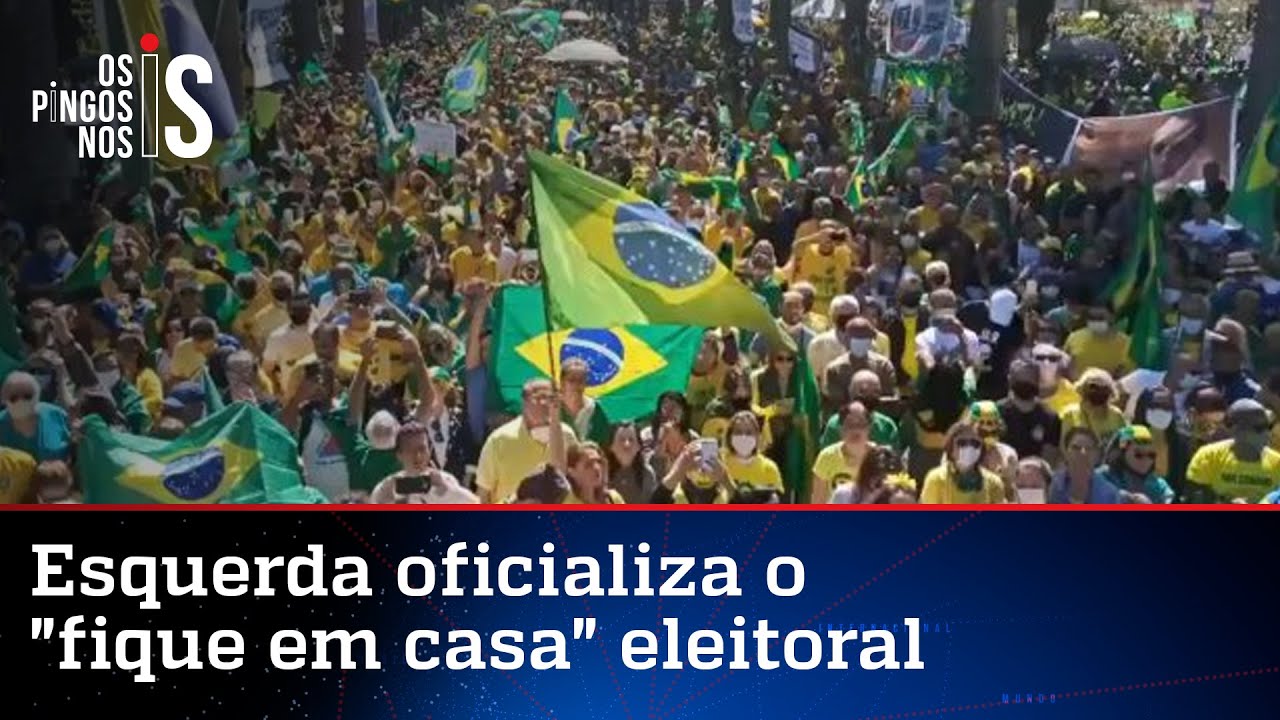 Opositores a Bolsonaro desistem de rivalizar em atos de 7 de Setembro