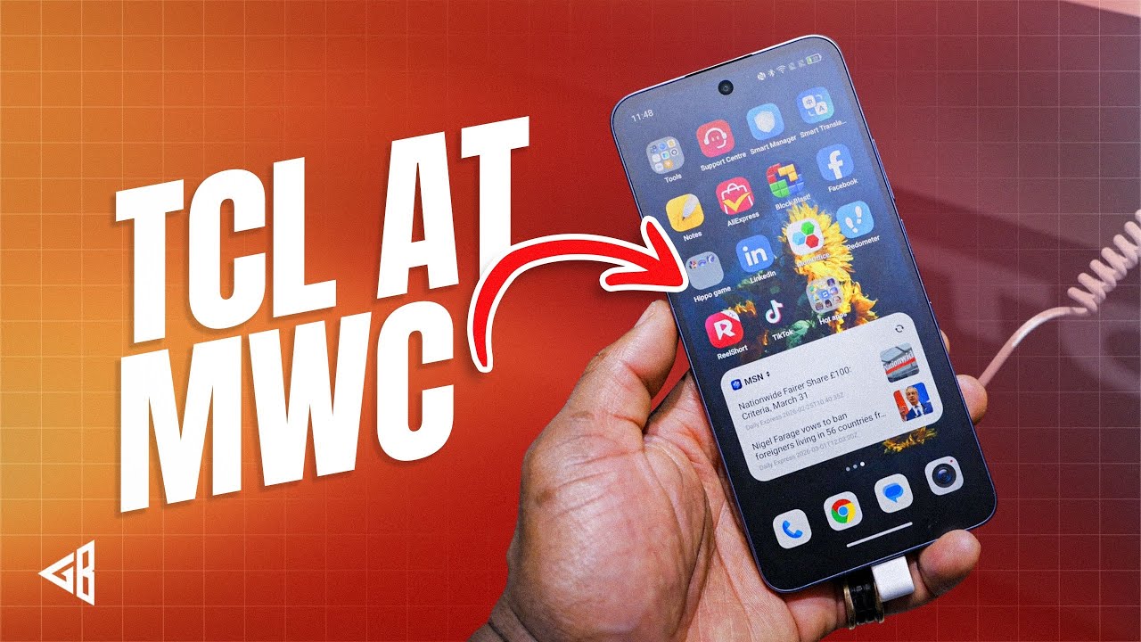 New TCL NXTPAPER 70 Pro & AI Tech: Everything New from TCL at MWC