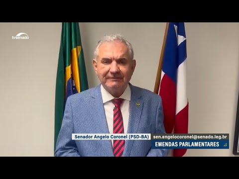 Coronel destaca sugestões de Dino ao projeto sobre emendas parlamentares