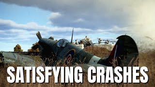 Download lagu Satisfying Airplane Crashes, Collisions & Takedowns! V337 | IL-2 Sturmovik Flight Simulator Crashes mp3