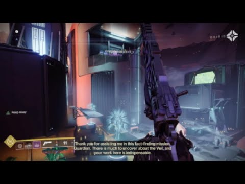 Parting the Veil | Osiris: "Thank You For Assisting Me in This Fact-Finding Mission" | Lightfall