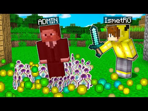 9.999.999 LEVEL ADAMI ÖLDÜRDÜM! 😱 - Minecraft
