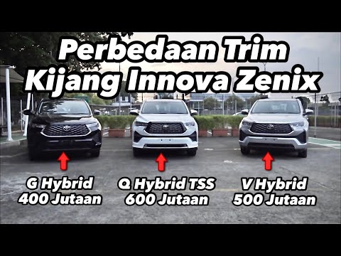 Perbedaan Innova Zenix Hybrid EV Review Motomobi