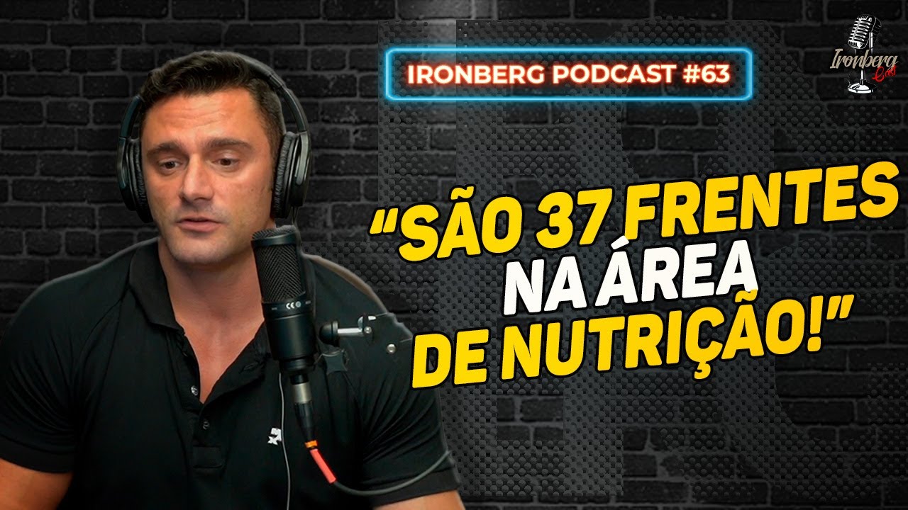 NUTRIÇÃO ESPORTIVA VALE A PENA ESTUDAR? - IRONBERG PODCAST CORTES
