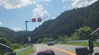 [ASMR]バイクで下呂温泉まで(Road to Gero Hot spring)01
