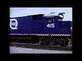 Florida East Coast Circus Train In 1986