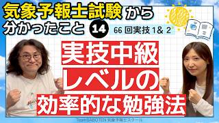 （実技1&2）実技中級レベルの効率的な勉強法！第66回気象予報士試験から分かったこと14【Team SABOTEN 気象専門STREAM.(924)】