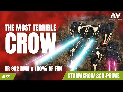 #55 | The most terrible Crow or 902dmg in quickplay | Stormcrow SCR-Prime (S) | Mechwarrior Online