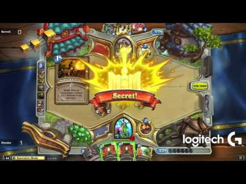Hearthstone - KevveC vs. Powder - Logitech G Cup Series 2015 Finals - Semifinal