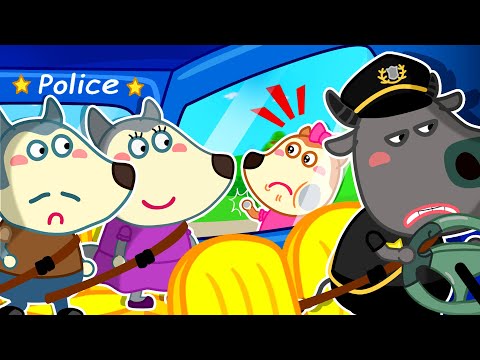 Oh No! Police Took Lycan’s Parents  What Happened 🐺 Funny Stories for Kids