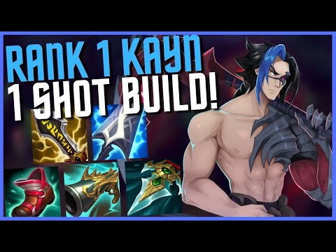 #1 KAYN WORLD INSTANT ONE-SHOT BUILD (1 AUTO 1 KILL) - League of Legends